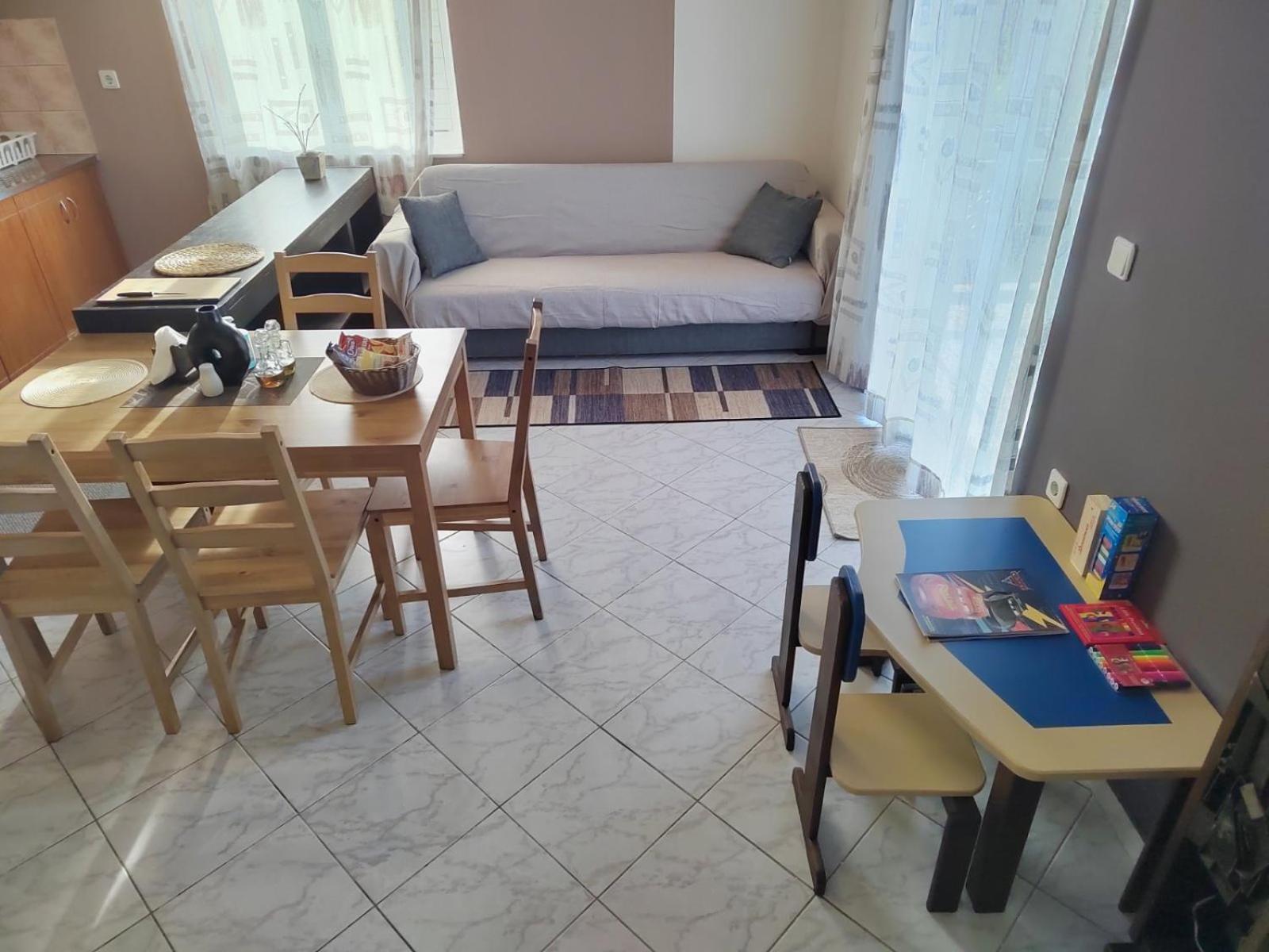 Manos Apartments Κολυμβάρι Δωμάτιο φωτογραφία